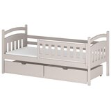  Drveni dječji krevet Terry s ladicom - kašmir - 190x90 cm - Madrac PE pjena 8 cm-spužvasti madrac | shoptok.hr