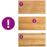  Okenske police 2 kosa svetlo rjava 80x40x2 cm trdna hrastovina | Shoptok.si