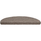  Prostirke za stepenice, samoljepljive, 5 kom, 65x21x4 cm, bež, poluokrugle, velike | shoptok.hr