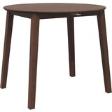 vidaXL Blagovaonski stol smeđa Puna drvena guma | shoptok.hr