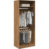 vidaXL Garderobna omara artisan hrast 80x50x200 cm inženirski les Cene