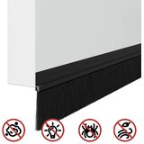  Samoljepljivi pečati za vrata 2 pcs Crna 100 cm | Eponuda.ba