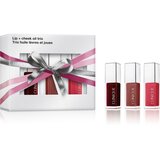 Clinique Holiday Lip + Cheek Oil Trio Set darilni set za ustnice Cene