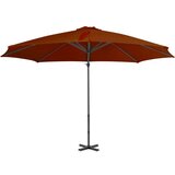  Konzolni suncobran s aluminijskom šipkom terakota 300 cm | shoptok.hr