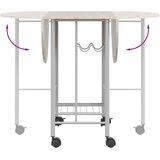  5-Dijelni Blagovaonski Sklopivi Set MDF | shoptok.hr