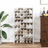  Stalak za vino za 72 boce bijeli metalni | shoptok.hr