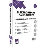 TRU COMPONENTS T1806P020 komplet keramičkih kondenzatora SMD 603 50 V 10 % (D x Š) 1.6 mm x 0.8 mm 1000 Dijelovi Tape c | Eponuda.ba