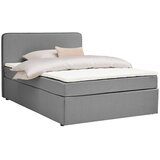 P & B POSTELJA Z VZMETNICO 120 cm x 200 cm , tekstil svetlo siva | Shoptok.si