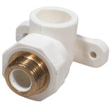 Valdom koleno 90 sa ušicama SN 20x1/2 PPR belo | Eponuda.com