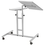  Podesiv sto GLEN 87x67 cm, beo | Eponuda.com