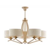 Brilagi Luster na šipci SAPHIRE 5xE27/15W/230V prečnik 66 cm krem/zlatna/patina | Eponuda.com