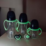 Canpol Sleepy Koala Easy Start Anti-Colic Bottle Blue 3m+ otroška steklenička proti krčem 240 ml za otroke | Shoptok.si