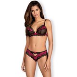 Obsessive - Tulia 2 pcs Set Black XS/S Obsessive - Tulia 2 pcs Set Black XS/S Slike