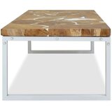 In Stol za Kavu Tikovina i Smola 110x60x40 cm | shoptok.hr