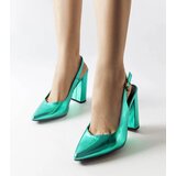 Gemre Green slingback pumps Wechsler | shoptok.hr