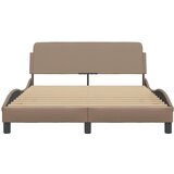  Okvir za krevet Dover cappuccino 140x190 cm umjetna koža | shoptok.hr