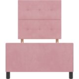  Roza Velur Postelja 90x190 cm, (22049276) | Shoptok.si