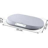 Nukido elektronička vaga za bebe, siva | shoptok.hr