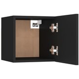  Noćni ormarići 2 kom crni 30,5 x 30 x 30 cm konstruirano drvo | Eponuda.com