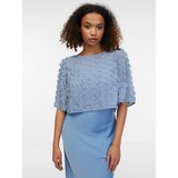 Orsay Light Blue Ladies Floral Blouse - Ladies | shoptok.hr