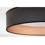  Duolla - LED plafonsko svetlo ROLLER LED/24W/230V, prečnik 45 cm, crna/bakarna | Eponuda.com