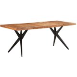 Furnova Jedilna miza 200x90x76 cm trden akacijev les, (21946938) | Shoptok.si