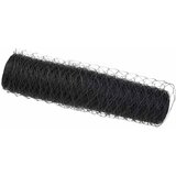  Heksagonalna ograda 0,4 x 100 m PVC Siva | shoptok.hr