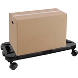  Transportna kolica 5 kom. Crna polipropilen 200 kg Slike