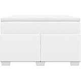  box spring s madracem bijeli 120x190 cm od umjetne kože | shoptok.hr