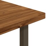  Kvadratni blagovaonski stol 160 x 70 x 75 cm Prirodna | shoptok.hr