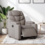 Maison Chic Električni naslanjač - Relax naslanjač taupe blago, (22062152) | Shoptok.si