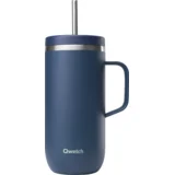 Termos šalica Cold Cup s ručkom 600 ml - mat noćno plava