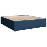 vidaXL Posteljni okvir modra 200x200 cm blago, (21309744) | Shoptok.si