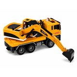 Truck with Excavator Movable Bucket Lights Sounds Drive Yellow 1:14 | shoptok.hr