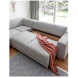 Miuform Svijetlo siva sklopiva/s prostorom za odlaganje kutna garnitura (s lijevim kutom/u obliku slova L) Classy Sophie – | shoptok.hr