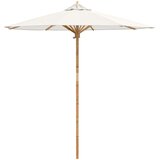  Vrtni suncobran Krem bijela Ø 217 x 230 cm bambus | Eponuda.ba