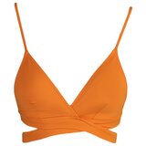 Trendyol Bikini Top - Orange - Plain Cene