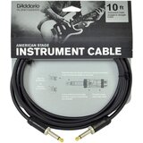 D'Addario Planet Waves PW-AMSG-10 Crna 3 m Ravni - Ravni | shoptok.hr