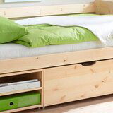 MID.YOU Postelja S Predali Marlies, Bor, Masivno, 90x200 | Shoptok.si