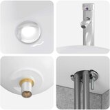  Set ormarića za kupaonicu 3 kom. Betonska siva | shoptok.hr