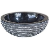  Mramorni umivaonik 40 cm crni | shoptok.hr