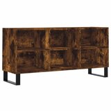 Maison Chic TV omarica - TV stojalo - Televizijska omarica dimljeni hrast 103,5x30x50 cm inženirski les, (21702356) Cene