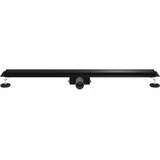  2 u 1 odvod za tuš Crna 90 cm Nehrđajući čelik 304 | shoptok.hr