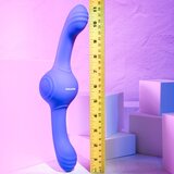 Evolved Naš Gyro Vibe - polnilni dvostranski vibrator (vijoličen) | Shoptok.si