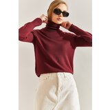 Bianco Lucci Women's Turtleneck Knitwear Sweater cene