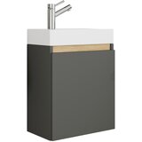 MID.YOU KOPALNICA ZA GOSTE antracit, medeni hrast | Shoptok.si
