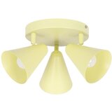 Candellux Lighting rumena stropna svetilka s kovinskim senčilom 34x34 cm amor | Shoptok.si