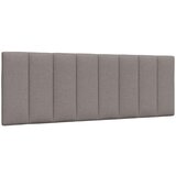 vidaXL Vzglavna stranica taupe 140 cm blago | Shoptok.si