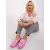 RELEVANCE Blouse-RV-BZ-8986.89P-light pink | Shoptok.si
