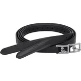 Schockemöhle Sports Usnjeni trakovi za stremena Colorado Soft, black/silver
